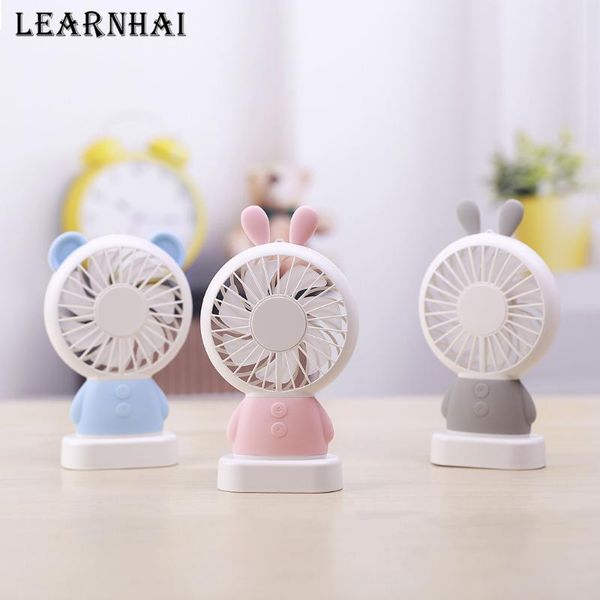 

learnhai handheld mini portable micro bear deskfan cooler dc5v 2.5w for all power supply output usb gadgets