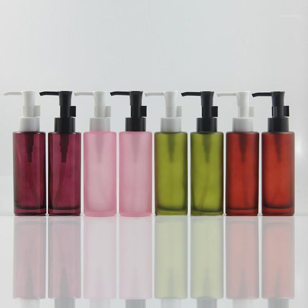 

cleansing oil, bottling,100ml lotion pump bottle container1