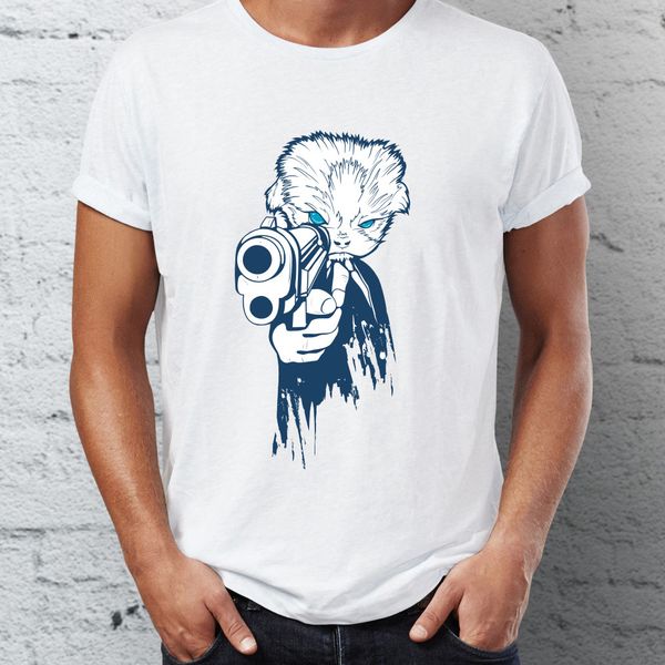 

мужская футболка make my day badass животных tee спорт толстовка с капюшоном толстовка