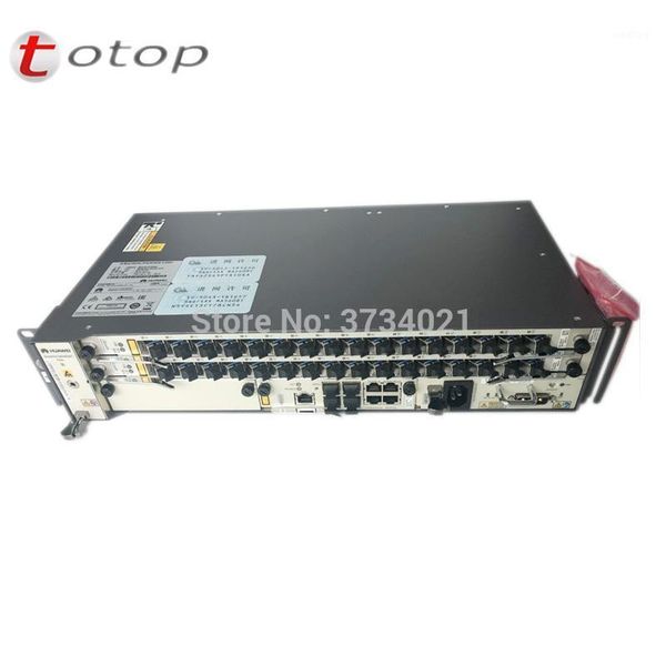 

huawei 16 port gpon olt ma5608t 2*mcud1 10g control board + 1*mpwc dc power board + 1*2*gpfd c+ 16 pon interface1