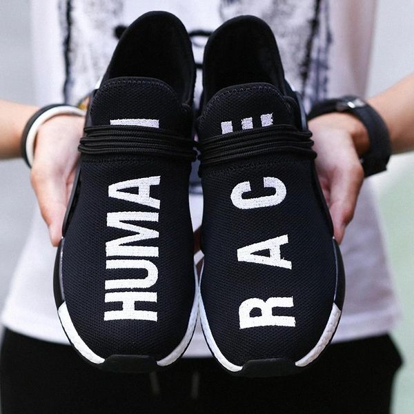 

new men's casual sneakers flat knitting male loafers women couple air mesh vulcanized slip on shoes non-slip men plus size 35-47 #m73j