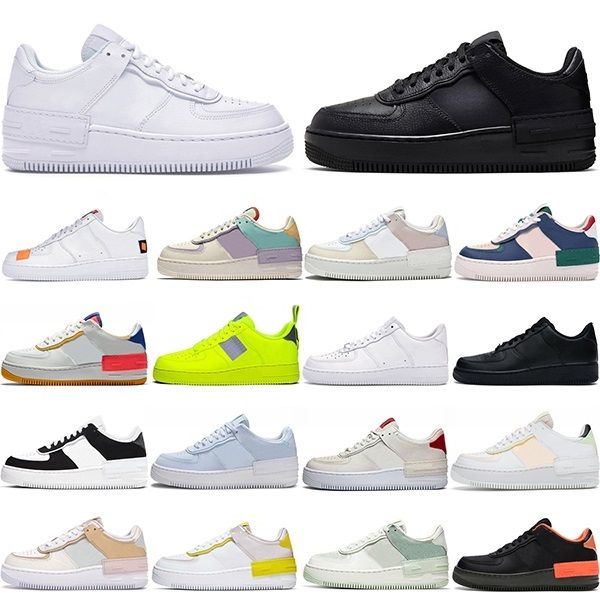 

2021 platform shoes dunk men women running shoe skateboard triple black white shadow pale ivory pastel mens womens trainers sports sneakers
