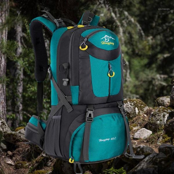 

outdoor bags infantry pack sports travel bag backpack rucksack waterproof nylon cotton 40l knapsack cycling mountaineering backpack1