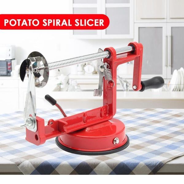 

stainless steel potato twister potato slicer kitchen accessories potato slicer manual spiral cutter chips vegetable slic jlleeu