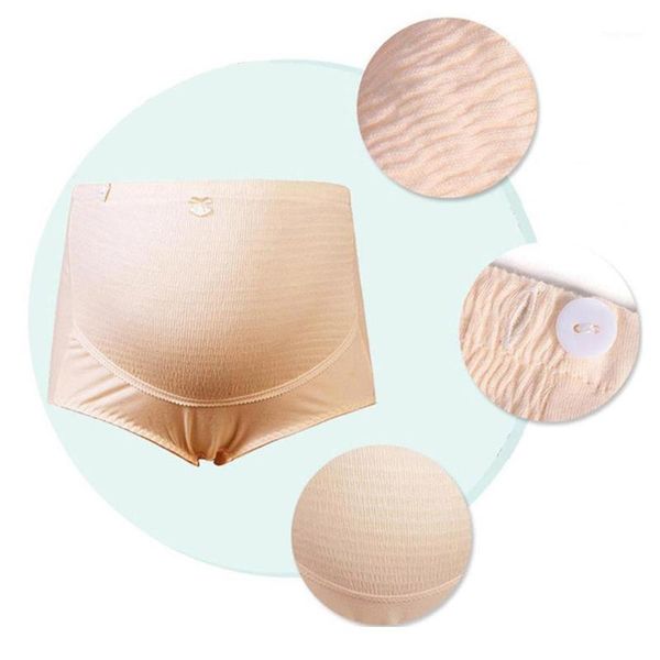 

breathable cotton adjustable maternity underwear high panties women pregnant belly underwear support pregnancy waist underw u5b61, Black;pink