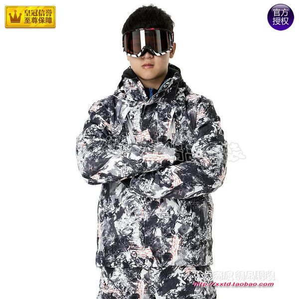 

skiing jackets waterproof outdoor sports camping ski jacket plus pants overwarm suit winter impression men