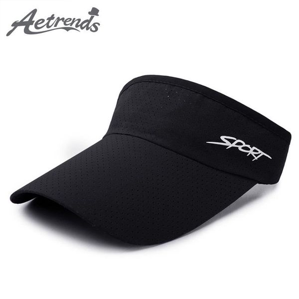 

aetrends] лето мужчины женщины спорт козырьки quick dry открытый путешествие caps empty top visor hat z-6504, Blue;gray