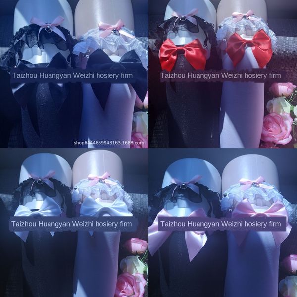 

spring and autumn velvet bowstemptationsladiessentiment butterfly silk stockingslovely knee socks spring and autumn velvet stockingsbowstemp, Black