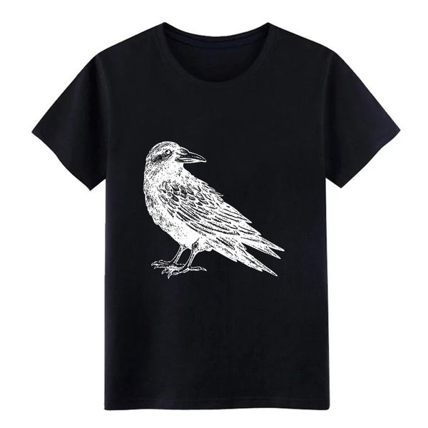 

men's raven t shirt personalized 100% cotton size s-3xl vintage cute breathable summer style letter shirt sport hooded sweatshirt hoodi