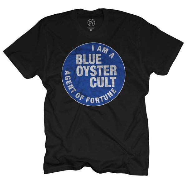 

blue oyster cult agent of fortune m l xl 2xl brand new official simple short sleeved sport hooded sweatshirt hoodie t shirt