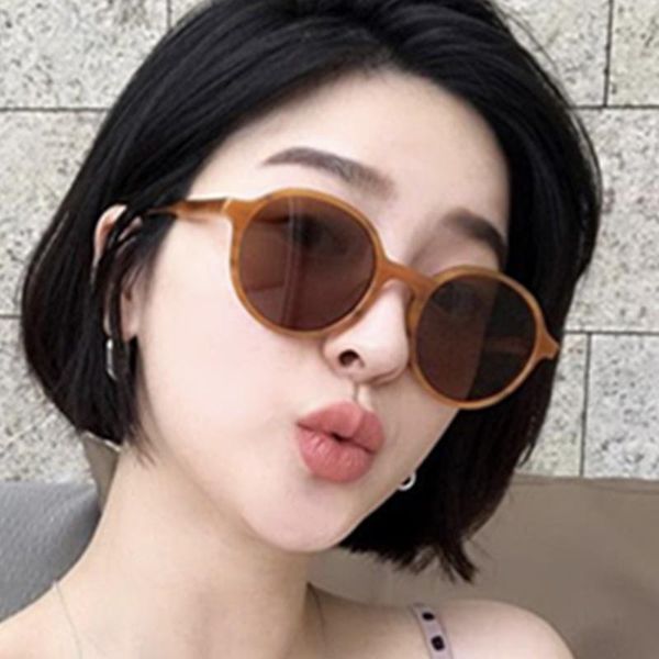 

2020 retro round women sunglasses brand designer men luxury classic vintage fashion plastic sun glasses uv400 oculus feminino bbynna