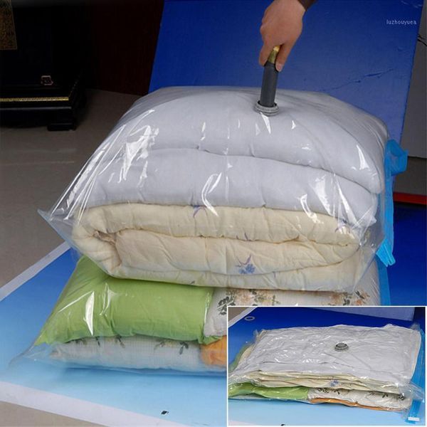 

space-saving home vacuum bags durable transparent clothing quilt storage bag folding vacuum compressed organizer travel seal bag1