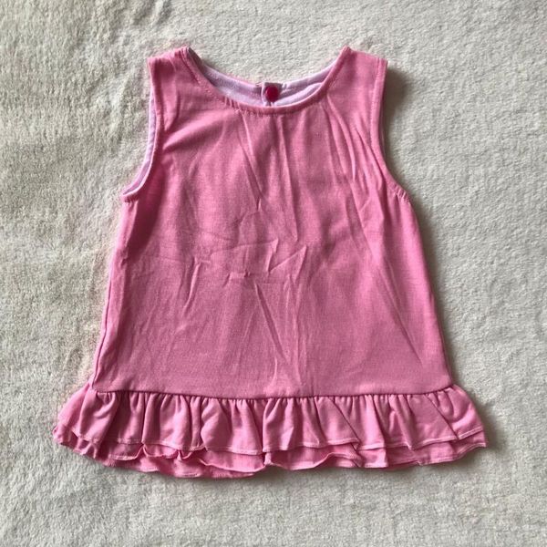 

baby girl clothes pink lace shorts sleeve top, White