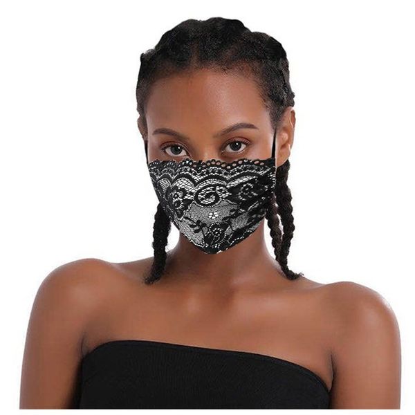 

mask lace embroidery windproof print anti wind for adjustable breathable reusable washable women mouth face wmthty loveshop01