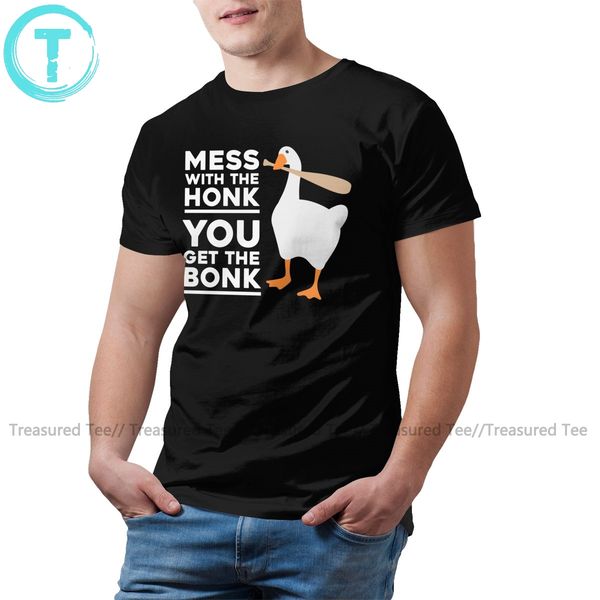 

goose t shirt mess with the honk t-shirt fun 100 percent tee shirt 5x man short-sleeve classic tshirt sport hooded sweatshirt hoodie