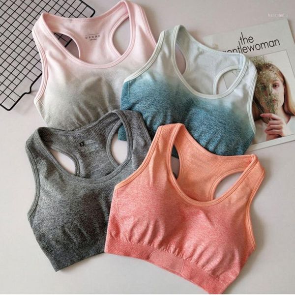 

women sports bra push up seamless breathable -proof gym bra for fitness asd881, White;black