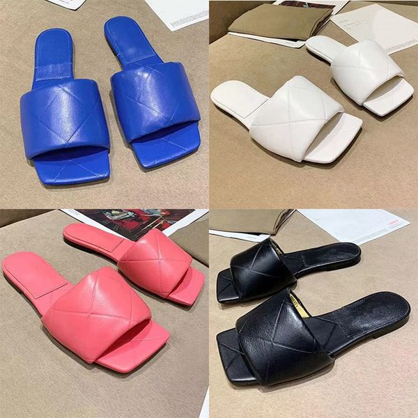

2021 sell well genuine leather high heels slippers slides summer flats real sandals flats shoes ladies shoes shoe02 03, Black