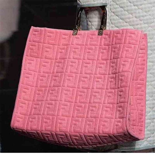 

factory shop xiao hong book, voice of red voice, same towel, tote wrapped velvet, handbag tiktok, the autumn and winter style