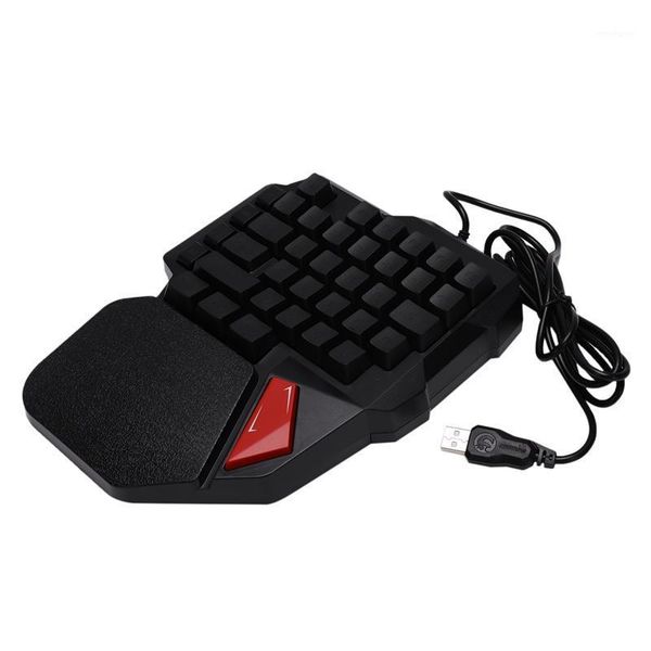 

k108 gaming keyboard one-handed mechanical feeling keyboard for pubg mobile game pc lapcomputer1