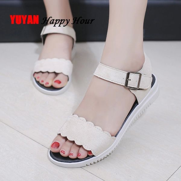 

fashion sandals women summer shoes 2019 women sandals flat soft beach summer ladies shoes thick sole comfortable a708 #cd3w, Black