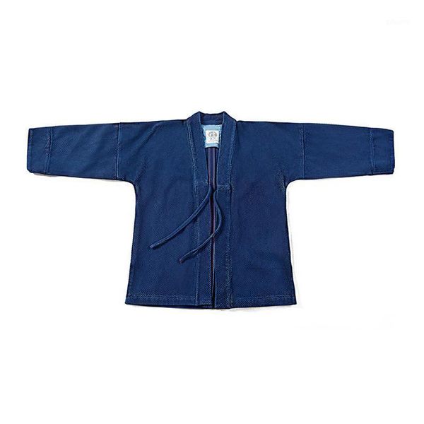 

badbowl indigo plant blue dyeing jackets japanese casual robe kendo fabric retro kimono thin coat men's flanel lhamo jacket1, Black;brown