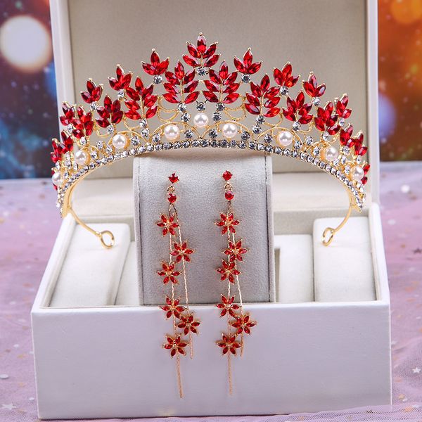 

red bridal crown dress, Silver