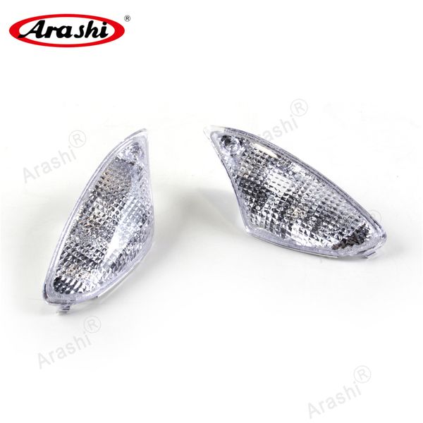 

arashi motorcycle front turn signal light cover clear smoke lens indicator case for universal bmw k1200s k1300s