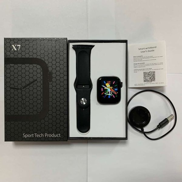 

shipment x7 bluetooth call touch color screen smart bracelet watch heart rate blood oxygen exercise smartwatchjk