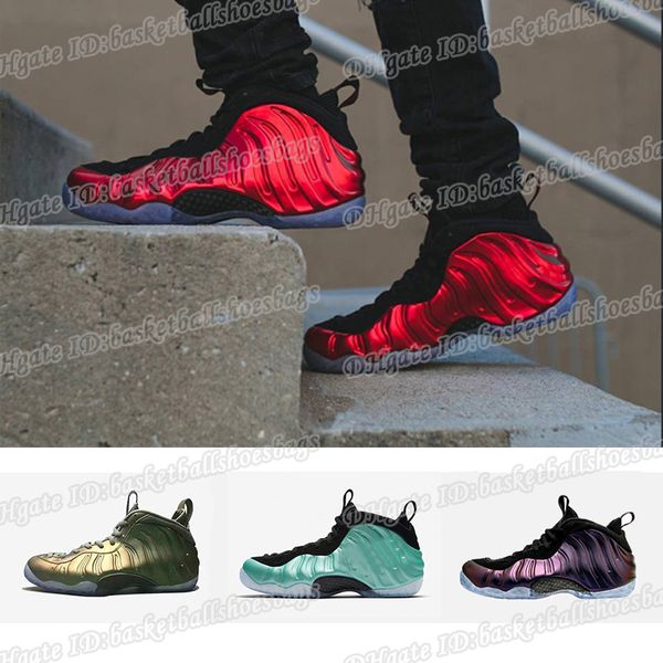 

eggplant new mens abalone basketball air shoes penny hardaway shine island green metallic gold university red sport sneaker 41-47