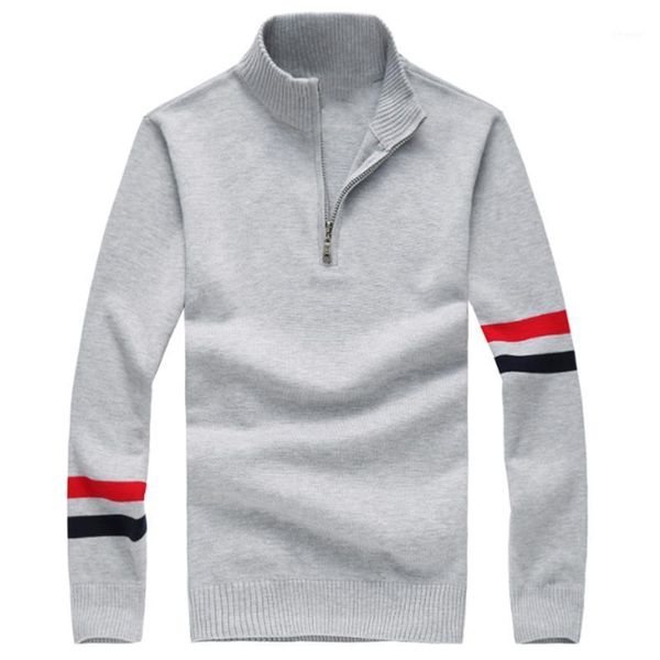 

men small horse half zipper cotton sweater jersey horse jumper hombre pull homme hiver pullover men knitted sweaters1, White;black