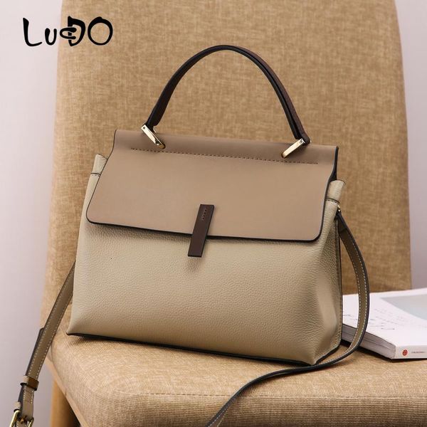 

new fashion women genuine leather handbags ladies messenger shoulder bag female crossbody totes bag sac a main bolsos mujer 2020
