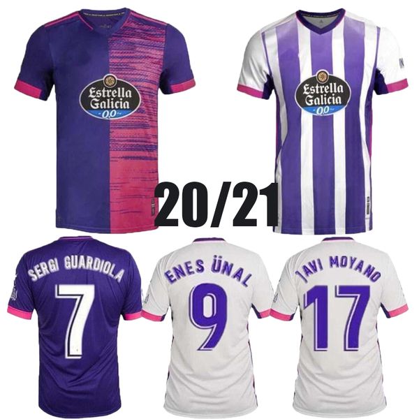 

2020 2021 real valladolid soccer jerseys 20 21 fede s. r. alcaraz oo sergi guardiola oscar plano football shirts javi moyano, Black