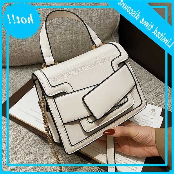 

2021 new chain shoulder bags for pu leather handbags ladies crossbody tas brand trend handbag women