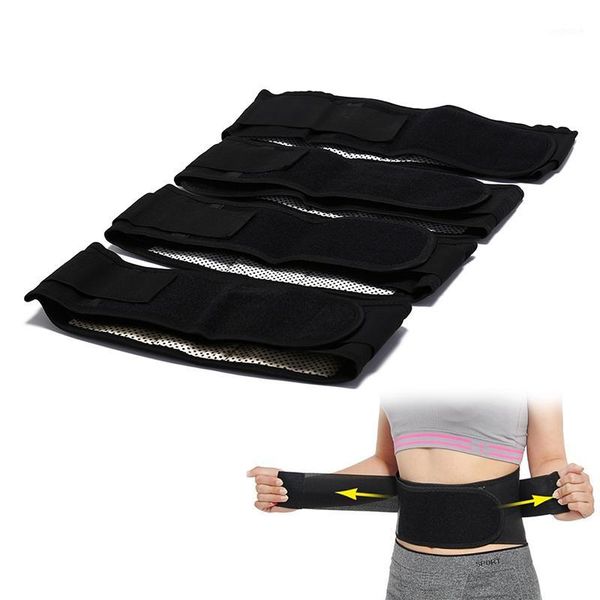 

waist support back brace sell adjustable tourmaline self-heating magnetic therapy belt lumbar support1, Black;gray