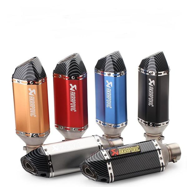 

motocross sports small hexagon scorpion exhaust pipe for flat mouth 51mm