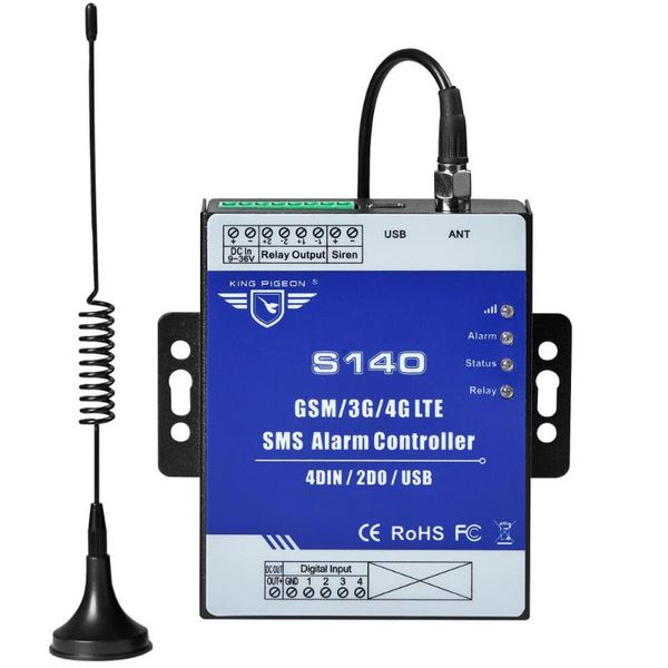 

industrial cellular rtus gsm 3g 4g remote controller sms alarm for security monitoring system supports sms alarm controller