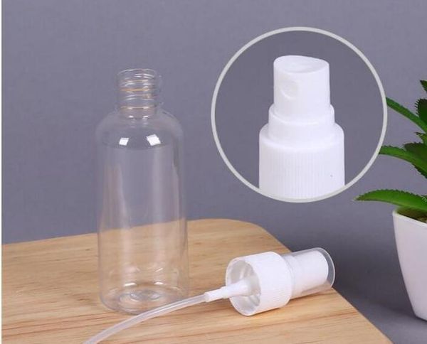 

2020 empty transparent plastic spray bottle atomizer pumps for essential oils travel perfume bulk portable makeup 15ml wmtwvl mywjqq