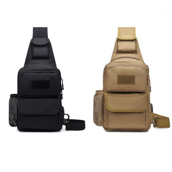 

waist bags men fashion chest bag outdoor sport sling shoulder multifunction crossbody pack d0ud1