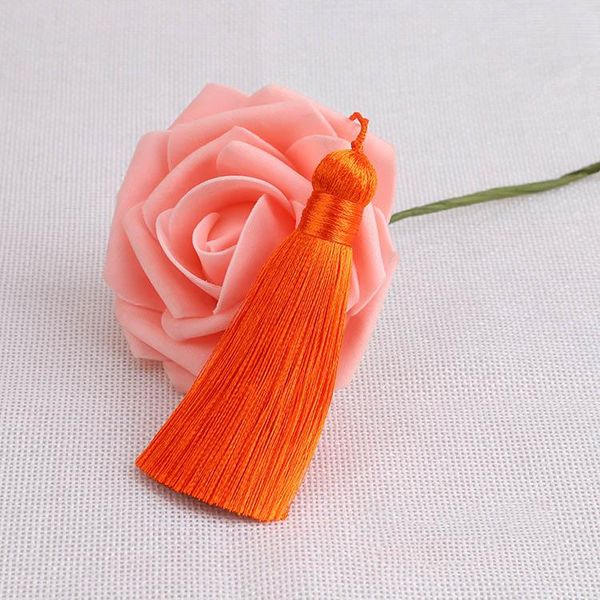 

mibrow 2pcs lot 8cm cotton tassels for earrings silk charm pendant satin tassels for diy jewelry making findings material h jllcie