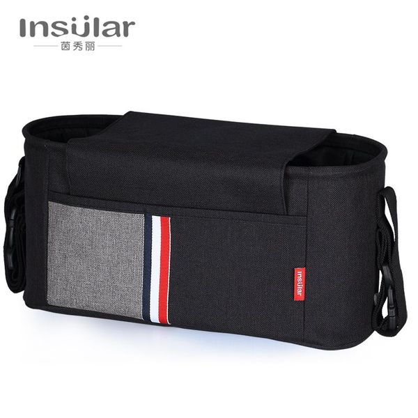 

insular thermal insulation baby diaper bags for strollers waterproof nappy changing bags mommy crossbody bag bottle cooler