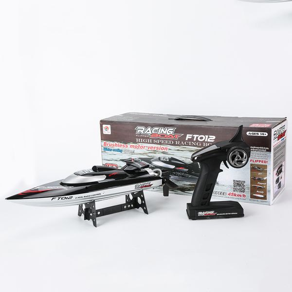 

2.4ghz rc boat 4ch water circulation cooling high speed racing rc boat brushless motor 45km/h automatically correct