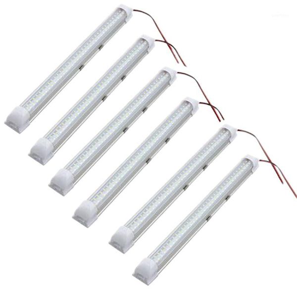 

6x 72 led strip lights bar 12v car interior lamp home van caravan camping light1