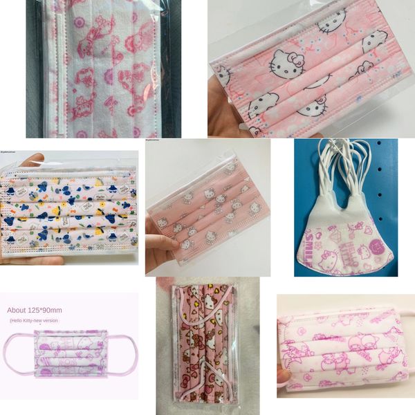 

graphic cartoon children's student's meilati one-time masks full hundred kitty special 5jane 415p9