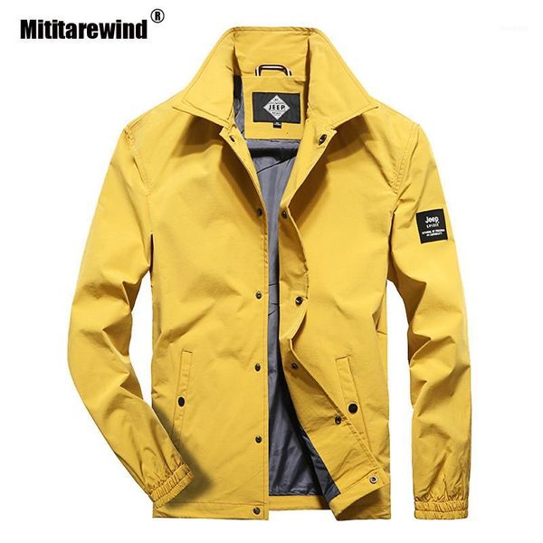 

men's jackets spring autumn jacket men windbreaker mens and coats single breasted rib sleeve coat plus size m-4xl chaquetas hombre1, Black;brown