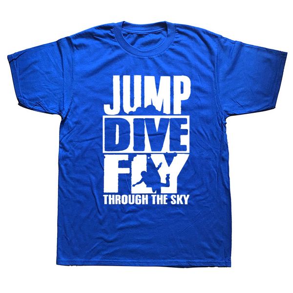 

new summer style mens skydiving jump dive fly through the sky funny printing for men causal hoodie designers t shirts sweatshirt