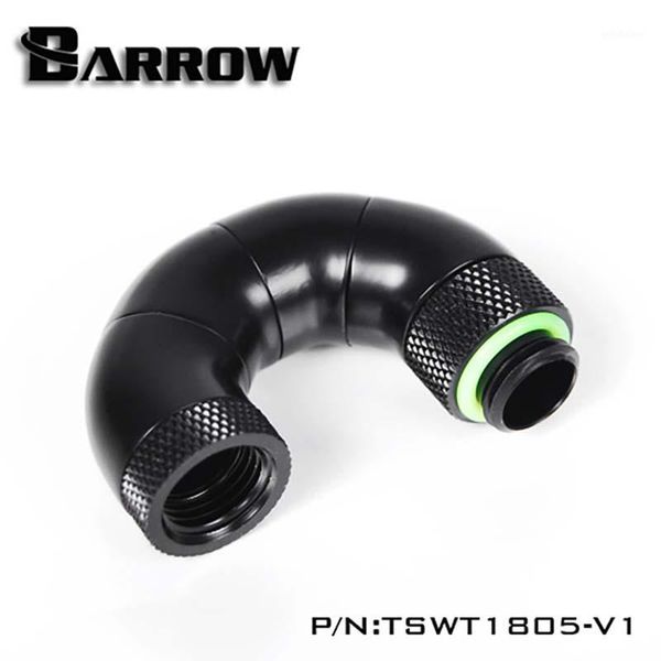 

fans & coolings barrow tswt1805-v1 rotary fittings,3way/4way/5way (male to female)180degree snake adapter water cooler1