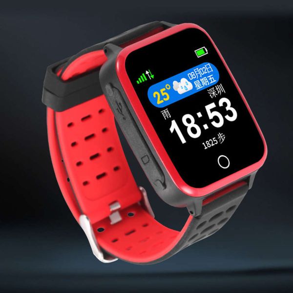 

new intelligent heart rate blood prsure positioning body temperature sos elderly health student bracelet