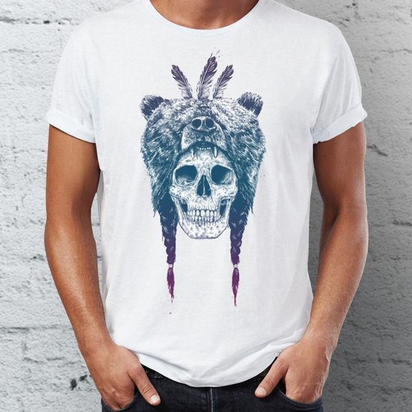 

мужская футболка череп drawing dead shaman классический tee спорт толстовка с капюшоном толстовка