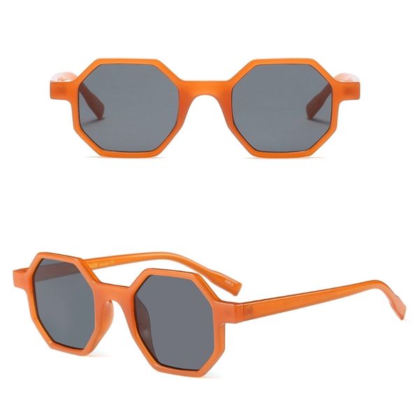 

hexagonal sunglasses vintage small glasses geometric resin frame clear lenses