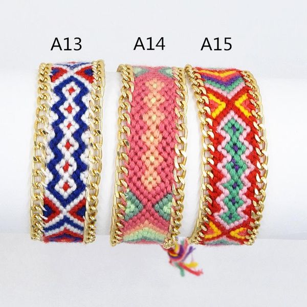 

summer fashion selling friendship handmade cotton rope woven bracelet string women friendship bracelet, Black